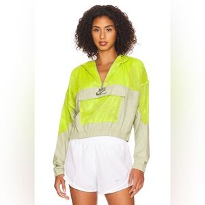 Nike Mesh Sport Jacket Medium Green Medium